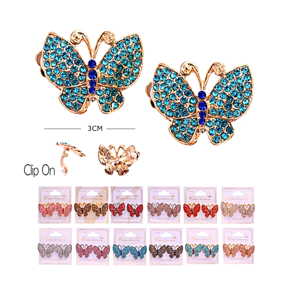 Dazzle butterfly earings ❤️💜